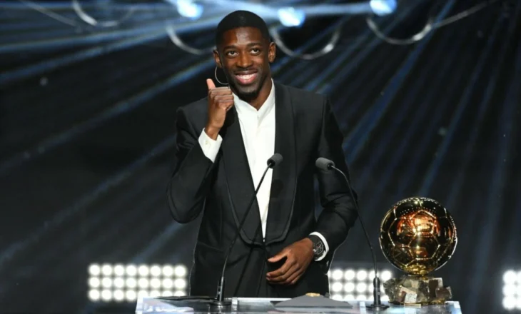 Osman Dembele i Paris san Zhermen fiton “Topin e Artë”, triumfoi në finale përballë Lamine Jamal