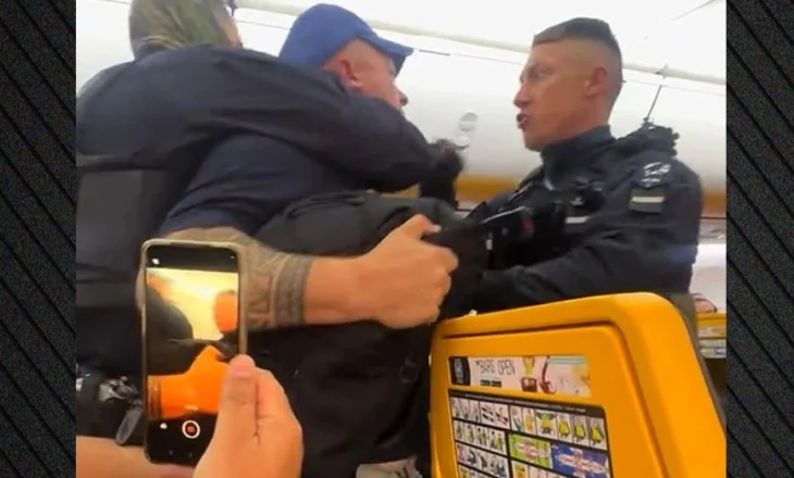 Panik në ajër! Një grup pasagjerësh shkaktojnë përleshje në bord, piloti ul avionin për të shmangur tragjedinë