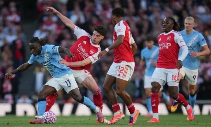 “Paqe” mes Arsenalit dhe Mançester Sitit në “Emirates”, derbi i madh anglez mbyllet në barazim