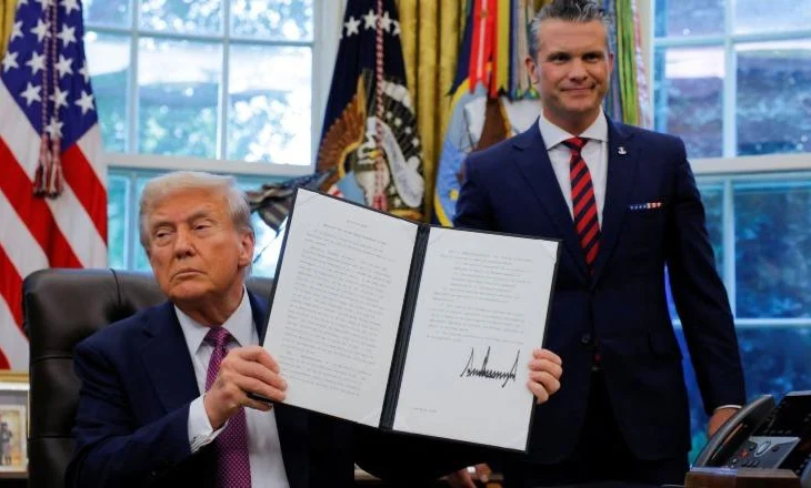 Pentagoni riemërtohet si ‘Departamenti i Luftës’/ Trump: Emër i përshtatshëm duke parë gjendjen e botës sot