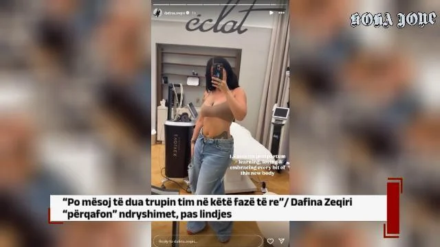 “Po mësoj të dua trupin tim në këtë fazë të re”/ Dafina Zeqiri “përqafon” ndryshimet pas lindjes