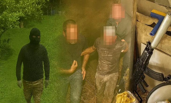 Policia arreston 3 persona, akuzohen për vjedhje. Kapen armë, silenciatorë dhe sende të tjera – VIDEO