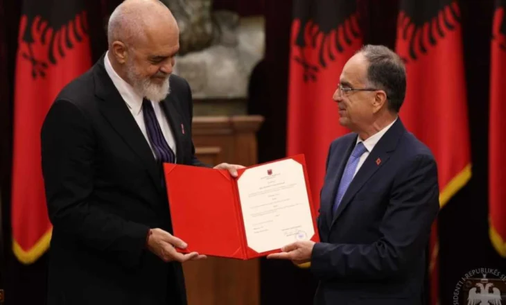 Presidenti Begaj dekreton kabinetin e ri qeverisës, pritet ceremonia e betimit të ministrave të “Rama 4”