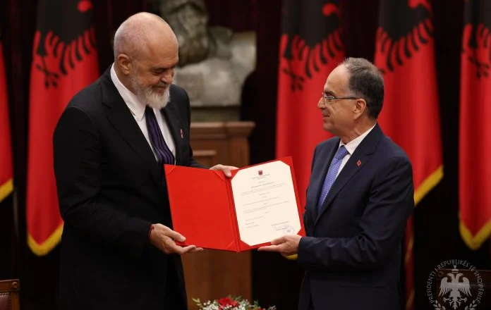 Presidenti Begaj mandaton Ramën për formimin e qeverisë së re