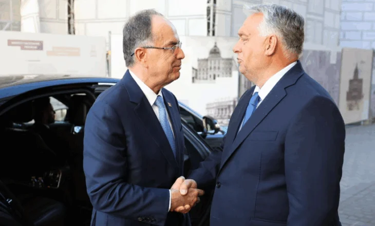 Presidenti Begaj në Hungari, pritet nga kryeministri Orban