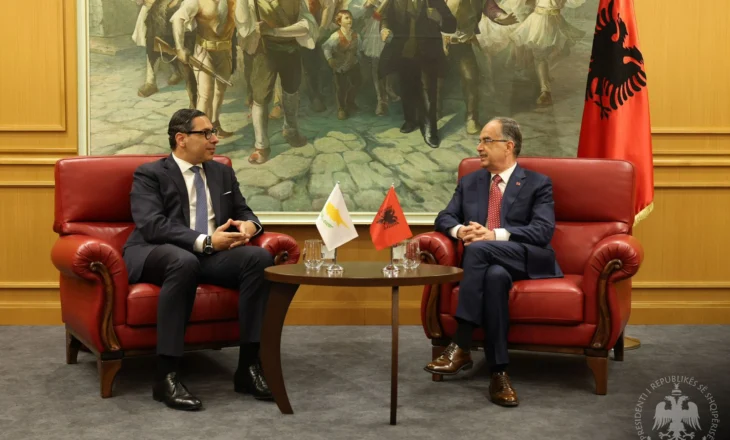 Presidenti Begaj pret ministrin e Jashtëm të Qipros, theksohet forcimi i bashkëpunimit dypalësh