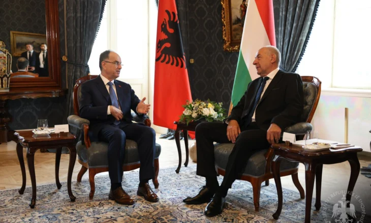 Presidenti Begaj takon homologun hungarez Sulyok: Shqipëria e meriton të jetë pjesë e Bashkimit Evropian