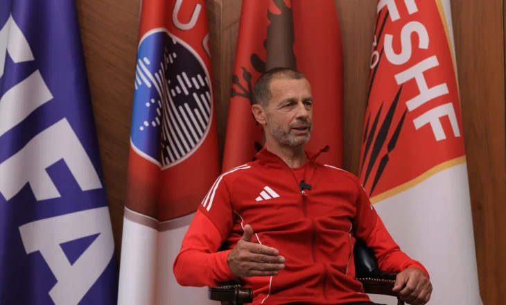 Presidenti Ceferin, intervistë ekskluzive për FSHF TV: Federata shqiptare në UEFA, super efiçente. Futbolli, mbi politikën e përditshme