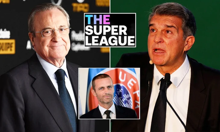 Presidenti i UEFA-s, i prerë: Nuk do ta ndryshojmë formatin e Champions-it për Barçën dhe Realin