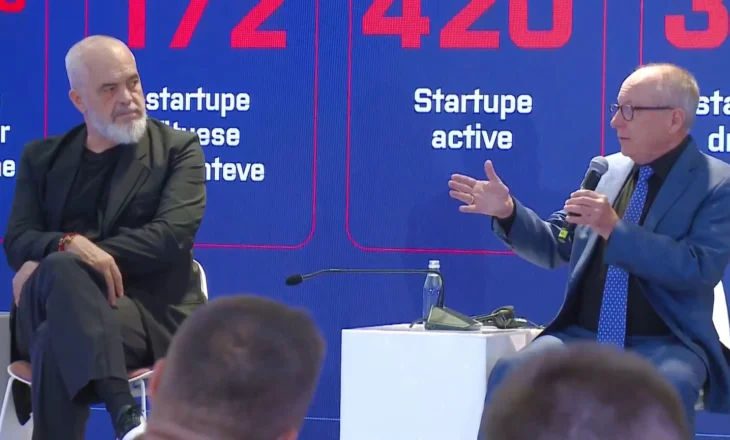 Prezantohet platforma për sipërmarrjet e reja, “e pranishme” Diella: Inovacioni ka të bëjë me fuqizimin e njerëzve për të bërë realitet atë që dikur dukej jashtë realitetit