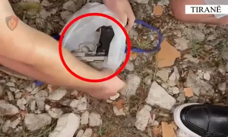 Qarkullonte i armatosur me pistoletë dhe me municion luftarak, arrestohet 22-vjeçari në Tiranë