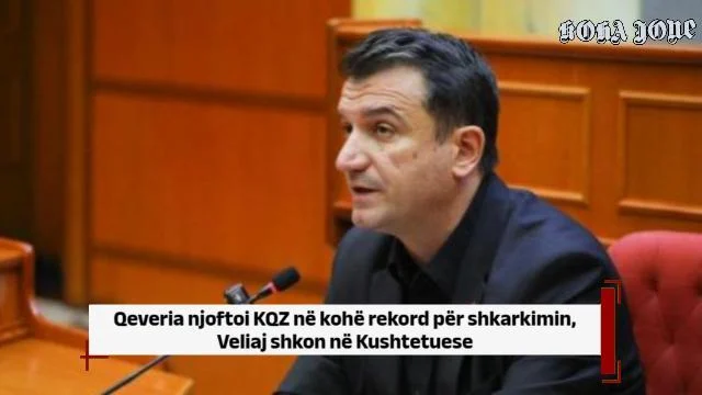 Qeveria njoftoi KQZ në kohë rekord për shkarkimin, Veliaj shkon në Kushtetuese