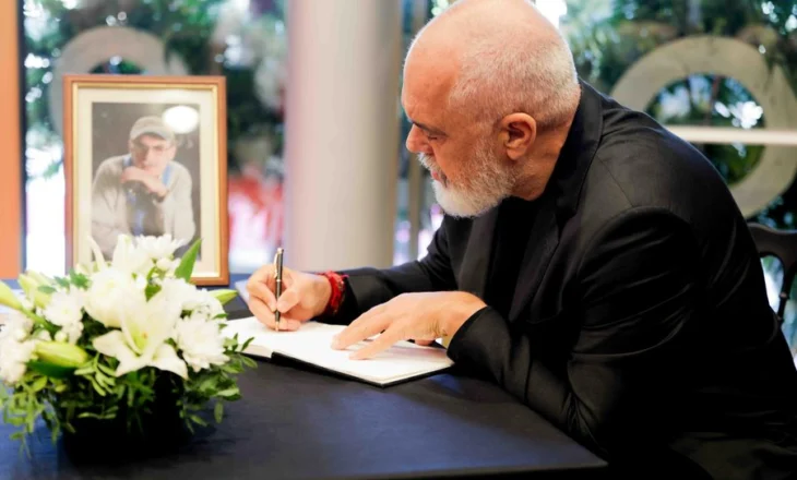 Rama dhe Berisha homazhe në nder të Dhimitër Anagnostit