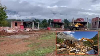 Rama i ‘sulet’ Valbonës/ Pas Thethit, prishen bujtinat e ndërtuara prej vitesh