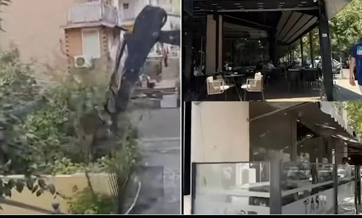 Rama ndan pamje nga aksioni për lirimin e hapësirave publike: Vijojmë! (VIDEO)