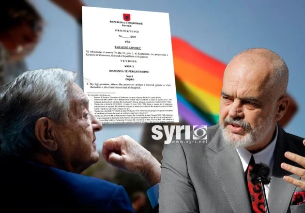 Rama zhduk konceptet burrë dhe grua, fut fshehurazi në Kuvend projektligjin e Sorosit për prindin 1 dhe 2