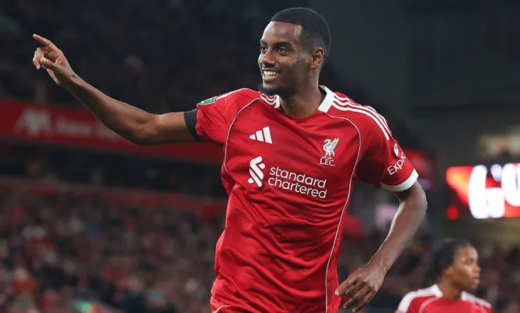 Realizoi golin e parë me fanellën e Liverpool, reagon Isak: Jam ende larg formës time më të mirë