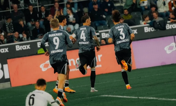 Rekord në Bundesligë, 10 gola të shënuar në sfidën Monchengladbach-Eintracht Frankfurt (video)