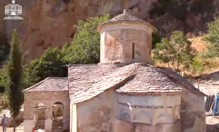 Restaurimi i manastirit të Spilesë në Gjirokastër drejt përfundimit