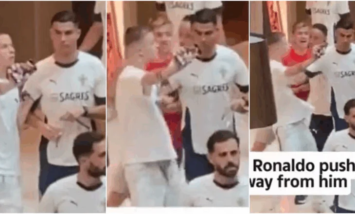 Ronaldo refuzoi “selfie”, e shtyu tërë inat tifozin e ri. Videoja bëhet “virale” në rrjetet sociale