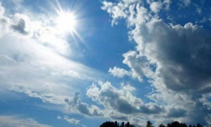 Rritje temperaturash por vranësira në mbrëmje, parashikimi i motit për sot