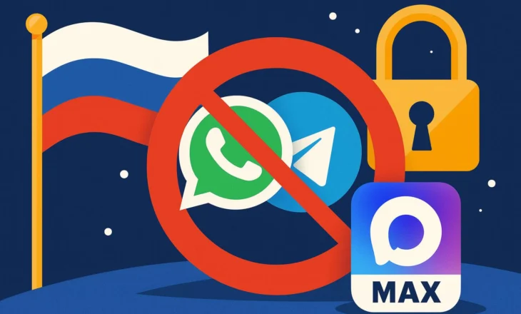Rusia kufizon WhatsApp dhe Telegram, prezanton aplikacionin shtetëror “Max”