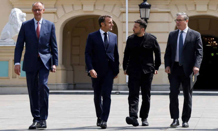 Samit për Ukrainën në Paris, udhëheqësit e BE dhe Zelensky diskutojnë garancitë e sigurisë