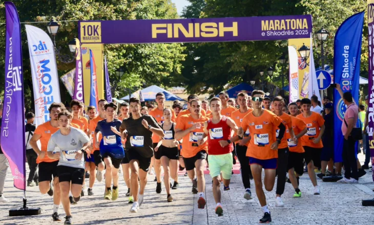 Shkodra përjeton emocionet e Maratonës së parë, një traditë e re sportive nis rrugëtimin në qytetin e legjendarëve