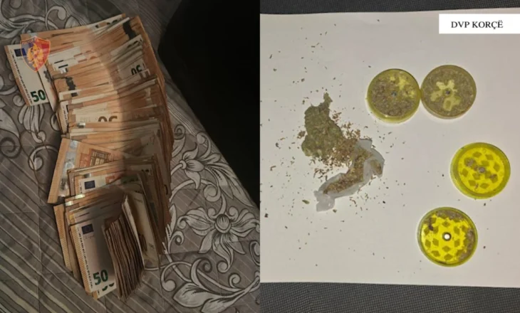 Shpërndanin drogë në Korçë, pranga dy të rinjve, lëndën narkotike e kishin fshehur në automjet