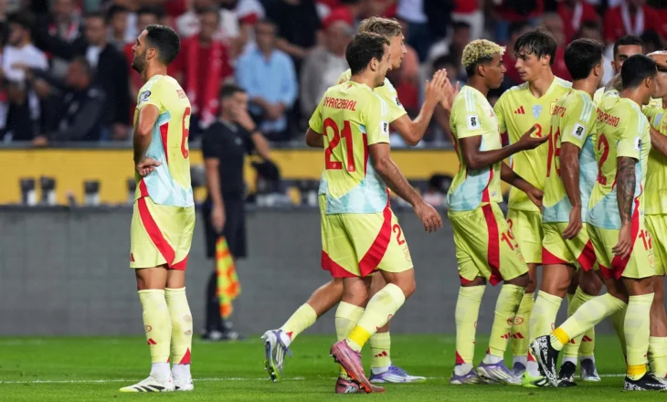 Spanja e Belgjika goleada ndaj Turqisë e Kazakistanit, Gjermania rikthehet me forcë