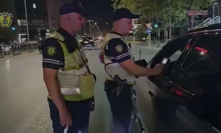 Të dehur në makinë dhe me shpejtësi tej normave, 11 të arrestuar në Tiranë