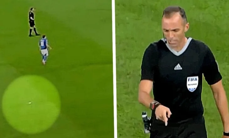 Telefoni i humbur i zyrtarit të UEFA-s u gjet në fushë, ndërpreu ndeshjen Itali-Estoni