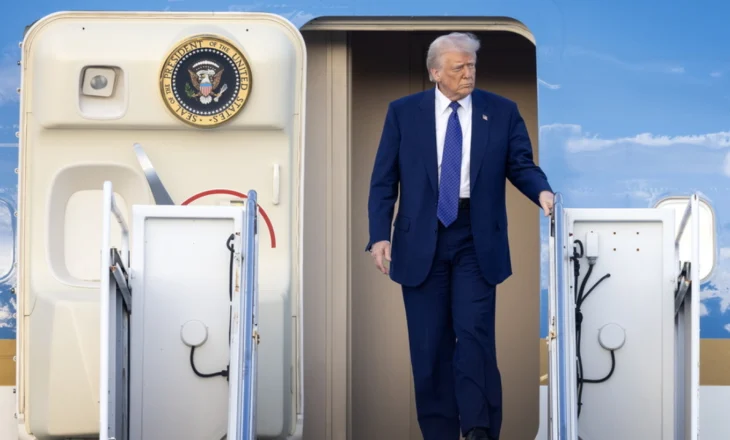 Tension në ajër, avioni i pasagjerëve i afrohet “Air Force One” të Donald Trump, pilotët urdhërohen të ndryshojnë kurs