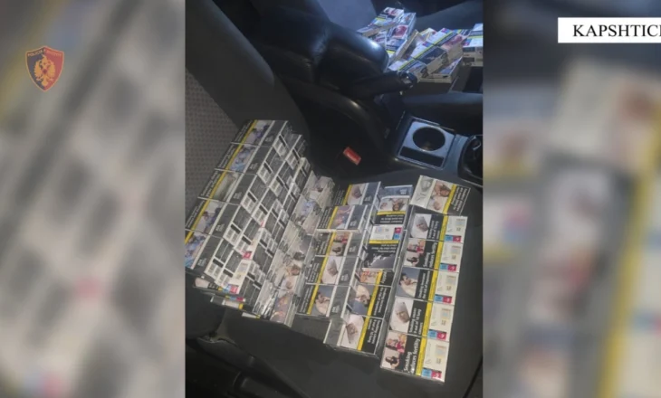Tentuan të kontrabandonin dhjetëra steka me cigare në pikën kufitare të Kapshticës, e pësojnë dy vëllezërit