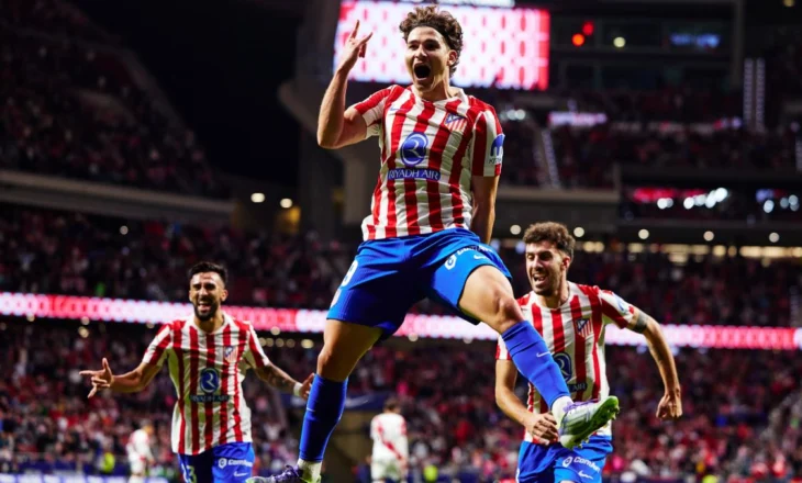 “Tërbohet” Alvarez, realizon “tripletë” ndaj Rayos, feston Atletico