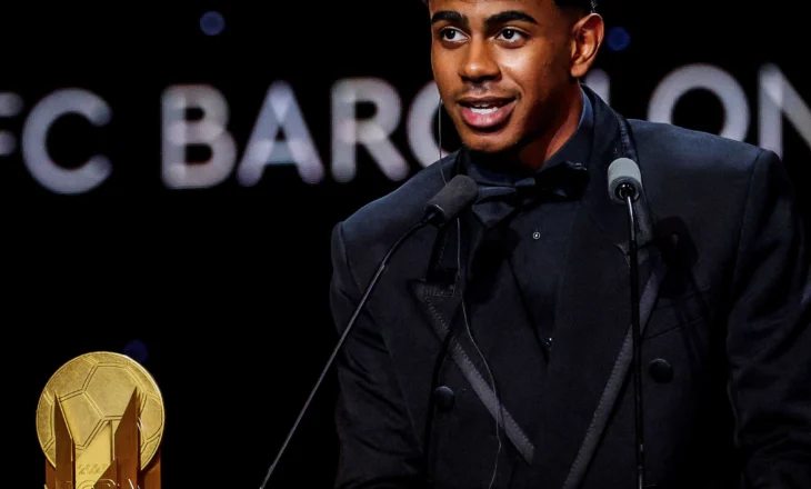”Topi i Artë 2025”, Lamine Yamal fiton ”Kopa Trophy” si talenti i vitit