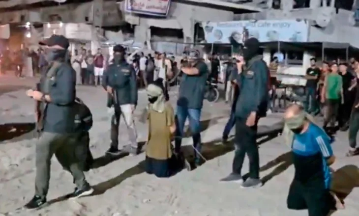 U akuzuan si bashkëpunëtorë të Izraelit, Hamasi ekzekuton publikisht 3 palestinezë