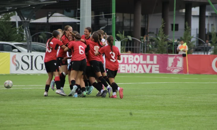 “UEFA Development”, Shqipëria U-15 për vajza fiton edhe ndaj Estonisë