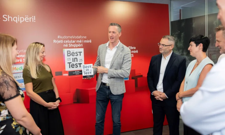 Umlaut dhe MedUX vlerësojnë Vodafone Albania, si rrjeti më i mirë për performancë dhe përvojë
