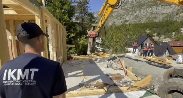 Valbona si Thethi/ 20 objekte një dhe dykatëshe pa leje të shembura deri tani