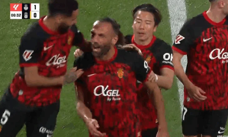VIDEO/ I pëlqen të shënojë ndaj të mëdhenjëve të La Liga-s, Vedat Muriqi tund edhe rrjetën e Atletiko Madrid