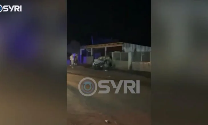VIDEO/ Makina del nga rruga në Has, ndërron jetë shoferi
