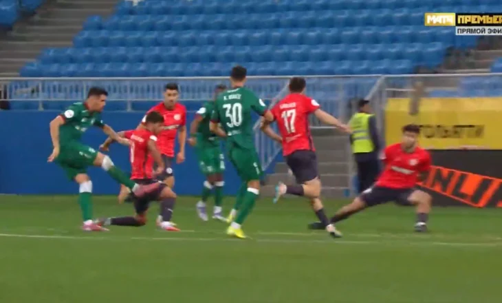 VIDEO/ Mirlind Daku shënon një nga golat më të bukur të karrierës, tund rrjetën për herë të 8 në kampionat
