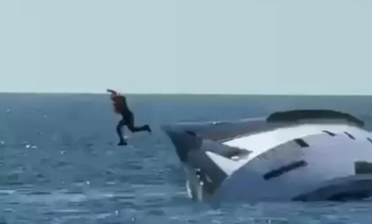 Video/ Momente dramatike në Turqi, jahti luksoz 700 mijë paund fundoset vetëm 15 minuta pas nisjes së udhëtimit të parë