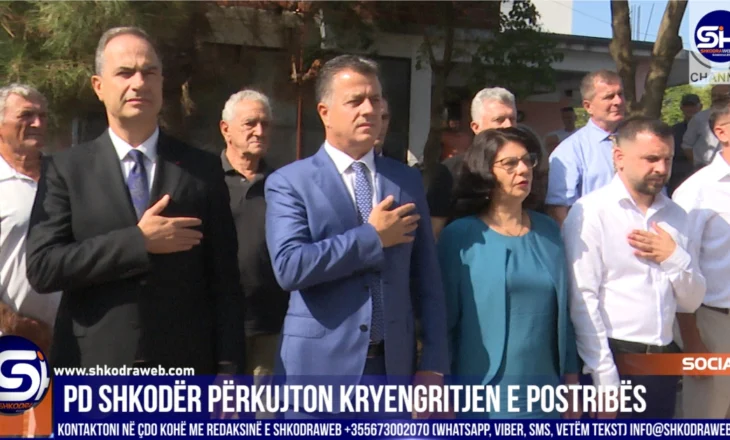 VIDEO – Partia Demokratike përkujton 79- vjetorin e Kryengritjes Antikomuniste të Postribës…