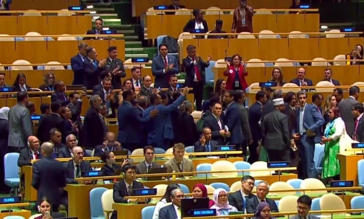 Video/ Tension në OKB, dhjetëra delegatë braktisin sallën kur Netanyahu ngjitet në podium për të folur për Gazën