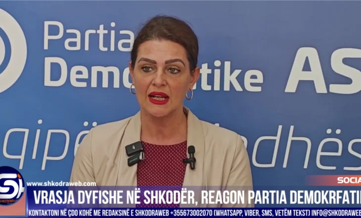 VIDEO – Vrasja dyfishe në Shkodër, reagon Partia Demokratike për mes kryetares Eliona Shkreli…
