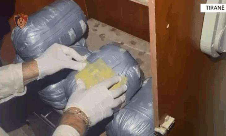 Video – Zbulohet magazina e drogës në Tiranë, 5 të arrestuar (Emri)