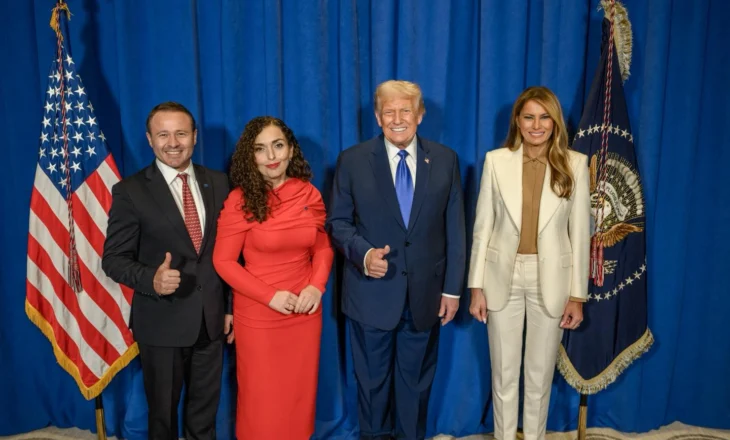 Vjosa Osmani takon Donald Trump, presidentja e Kosovës: Aleanca me SHBA, bosht i pathyeshëm