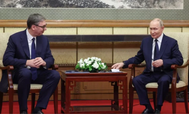 Vuçiç takohet me Putinin, në fokus bashkëpunimi në fushën e energjisë dhe furnizimin me gaz rus